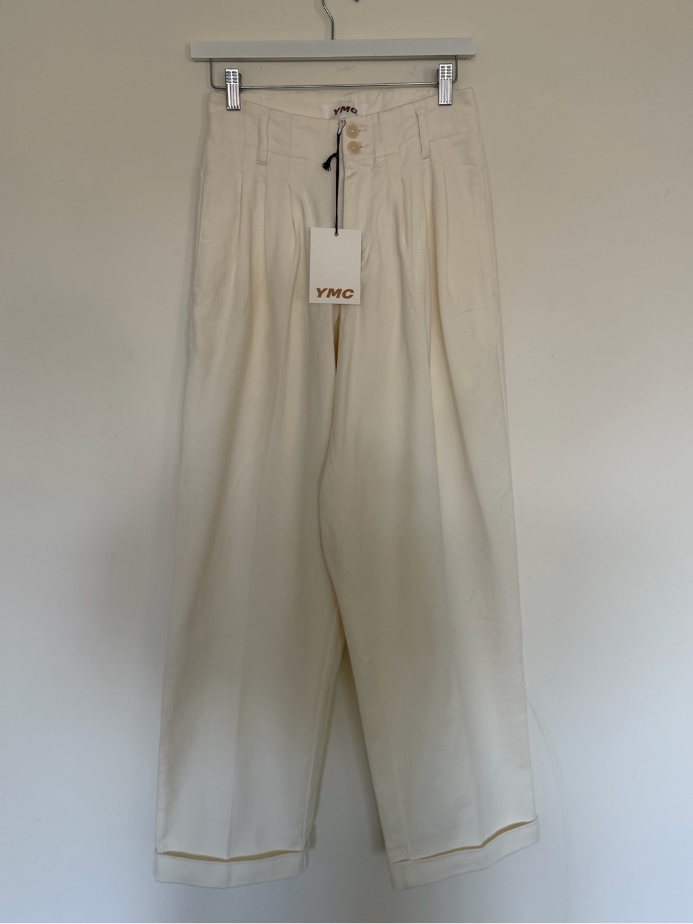 YMC Keaton Women’s Trousers - Off White